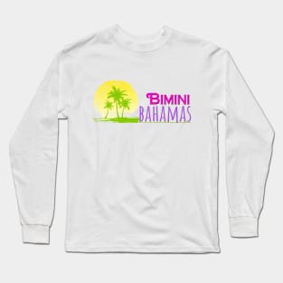 Life's a Beach: Bimini, Bahamas Long Sleeve T-Shirt